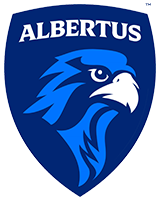 Albertus Magnus College logo